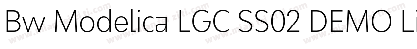 Bw Modelica LGC SS02 DEMO Light字体转换